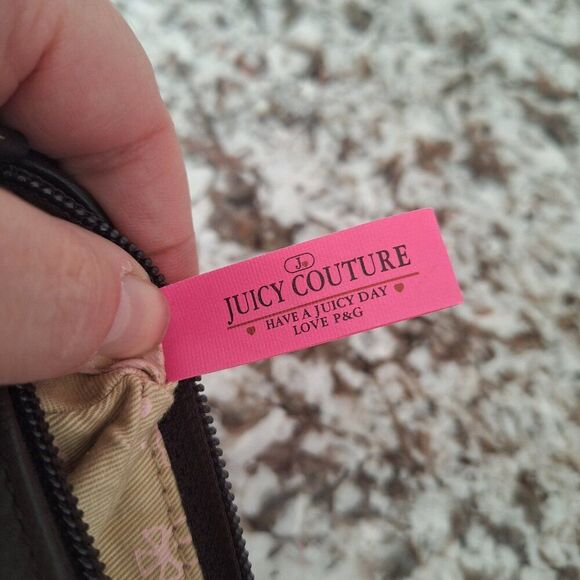 Y2K Juicy Coulture sidekick barrel Bag pink velour‎ vintage mini purse - Picture 7 of 13
